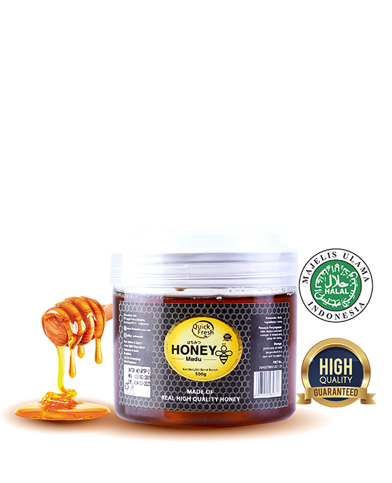 Quick Fresh Honey Plastic Bucket 500g Quick Fresh Indonesia