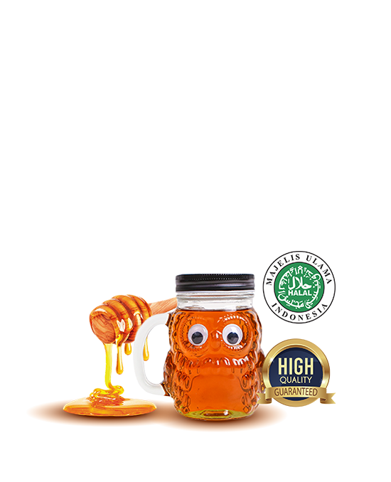 Quick Fresh Honey 525g (Owl) Quick Fresh Indonesia
