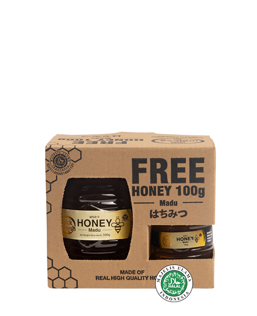 Paket Bundling Quick Fresh Honey 500g + 100g Quick Fresh Indonesia